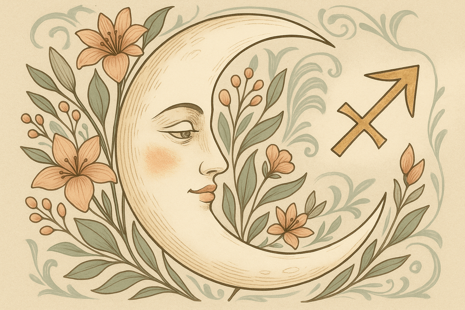 Mond im Schützen