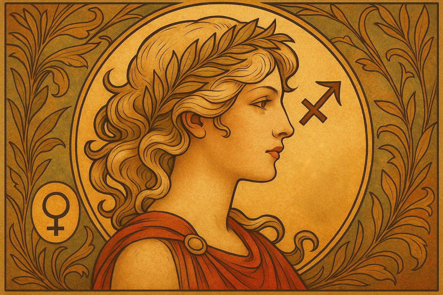 Venus im Schützen - Liebe als Reise in die Weite. Venu im Schützen