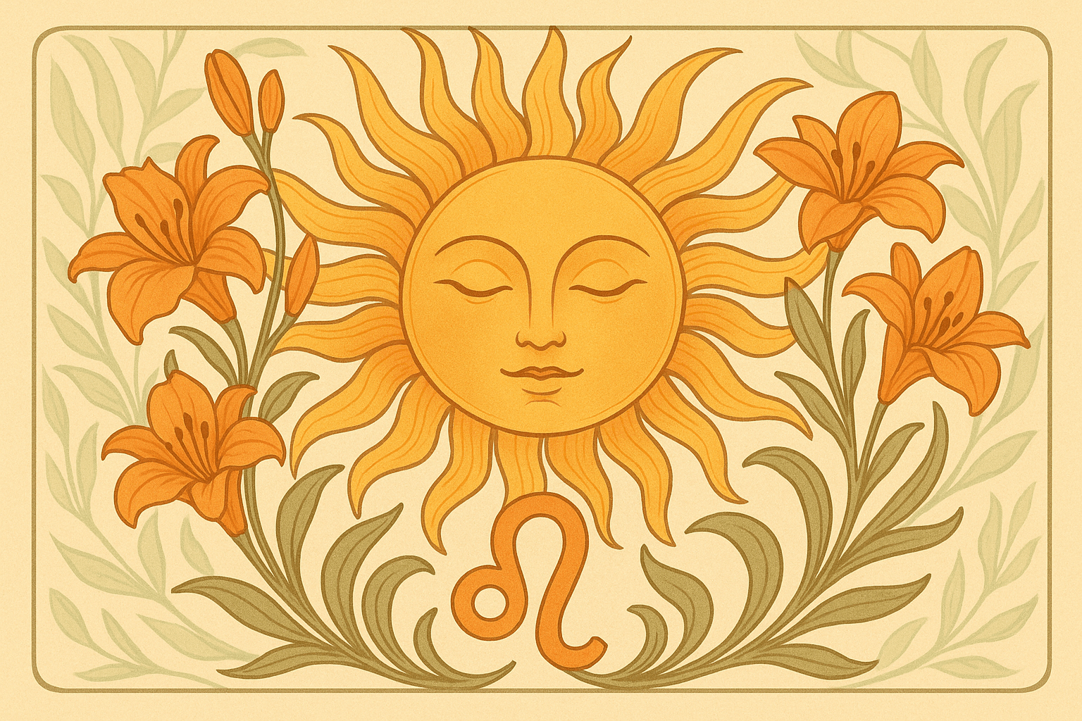 Sonne im Löwen