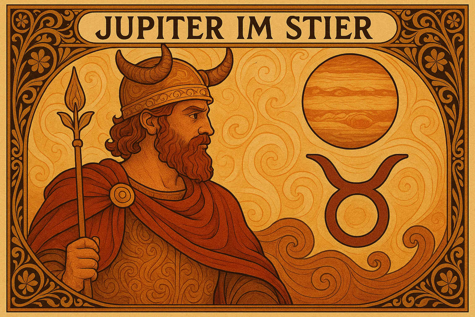 Jupiter im Stier - Expansion durch Beständigkeit Jupiter im Stier