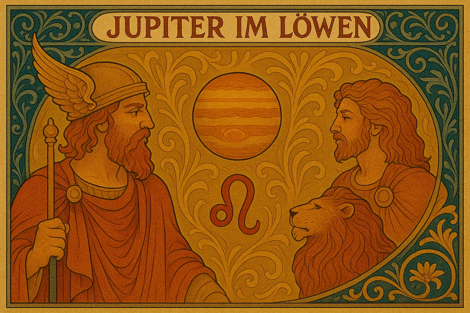 Jupiter im Löwen - Fülle durch Strahlkraft Jupiter im Löwen