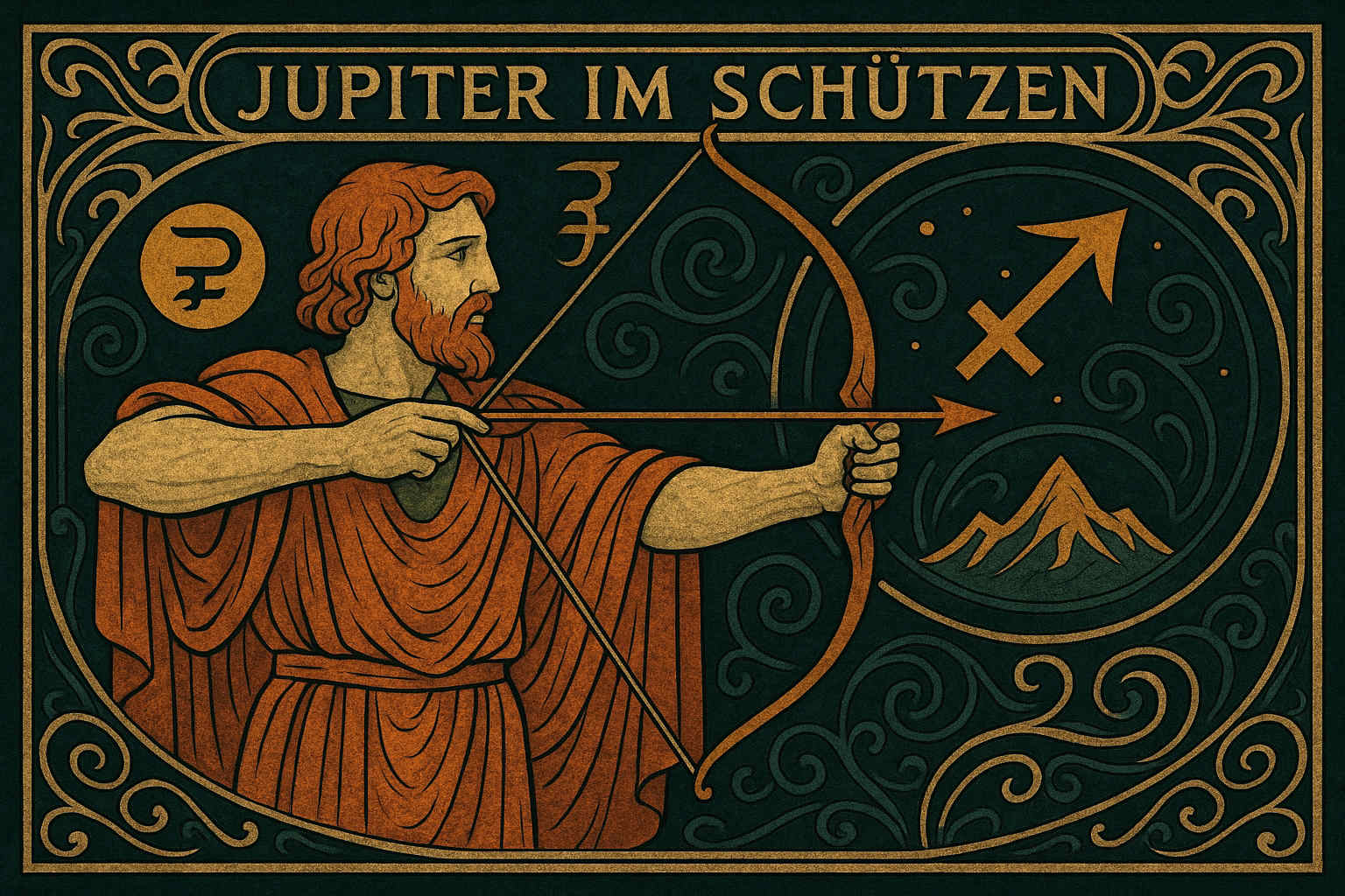 Jupiter im Schützen – Expansion durch Weite und Sinnsuche Jupiter im Schützen
