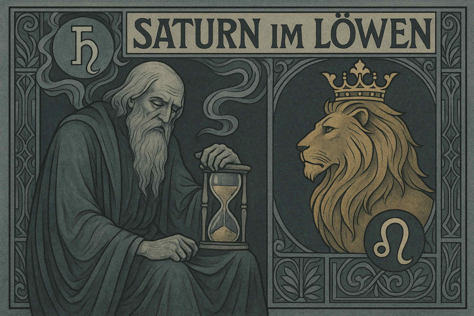 Saturn im Löwen – Prüfungen der Selbstentfaltung Saturn im Löwen