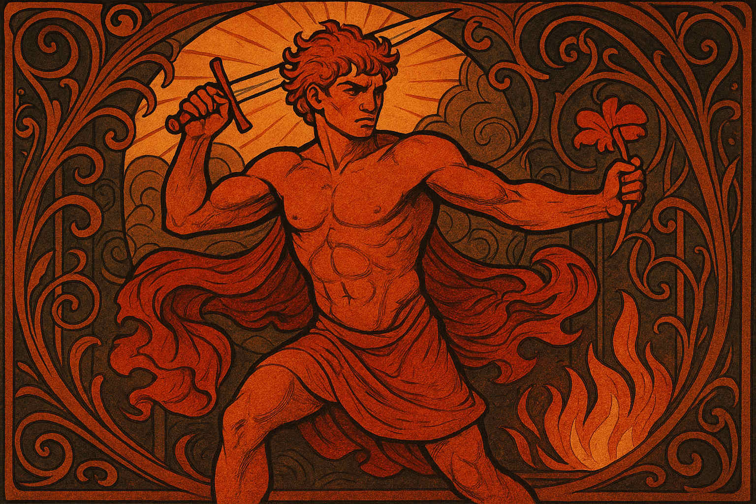 Mars im fünften Haus