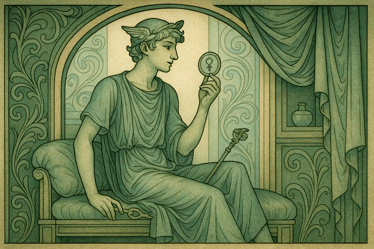 Merkur im Zweiten Haus – Der denkende Besitz Merkur im Zweiten Haus