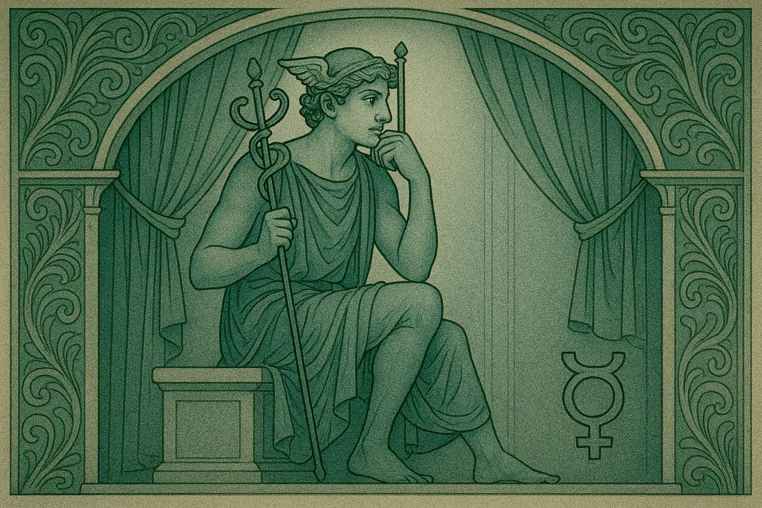 Merkur im vierten Haus