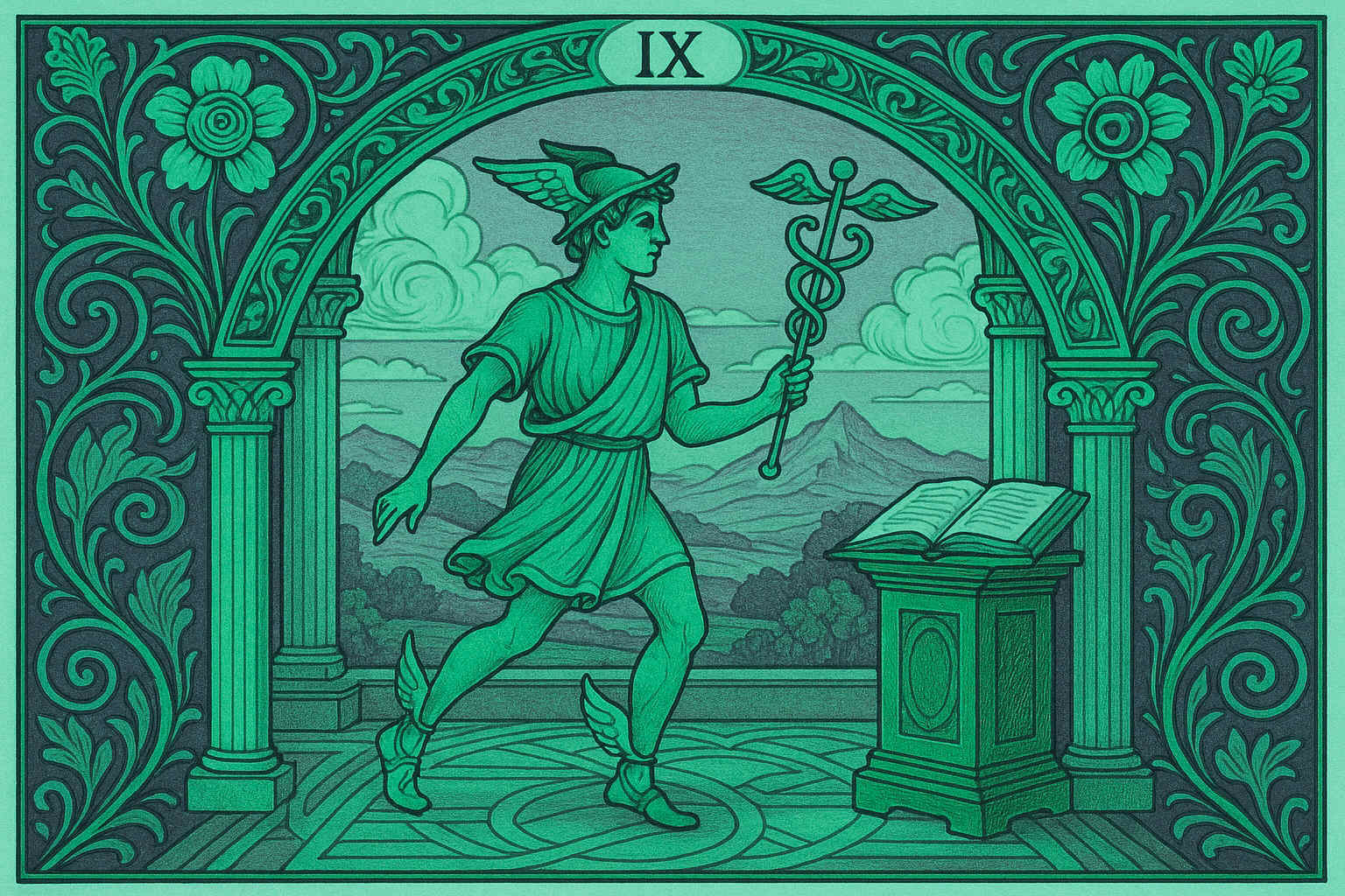 Merkur im neunten Haus