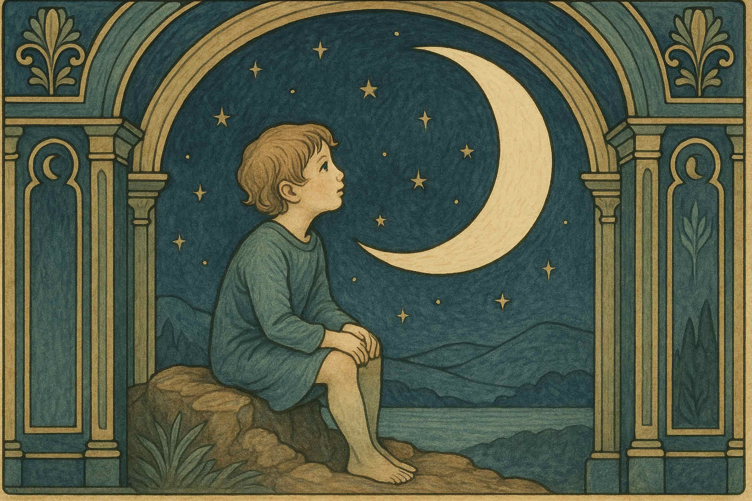 Mond im neunten Haus