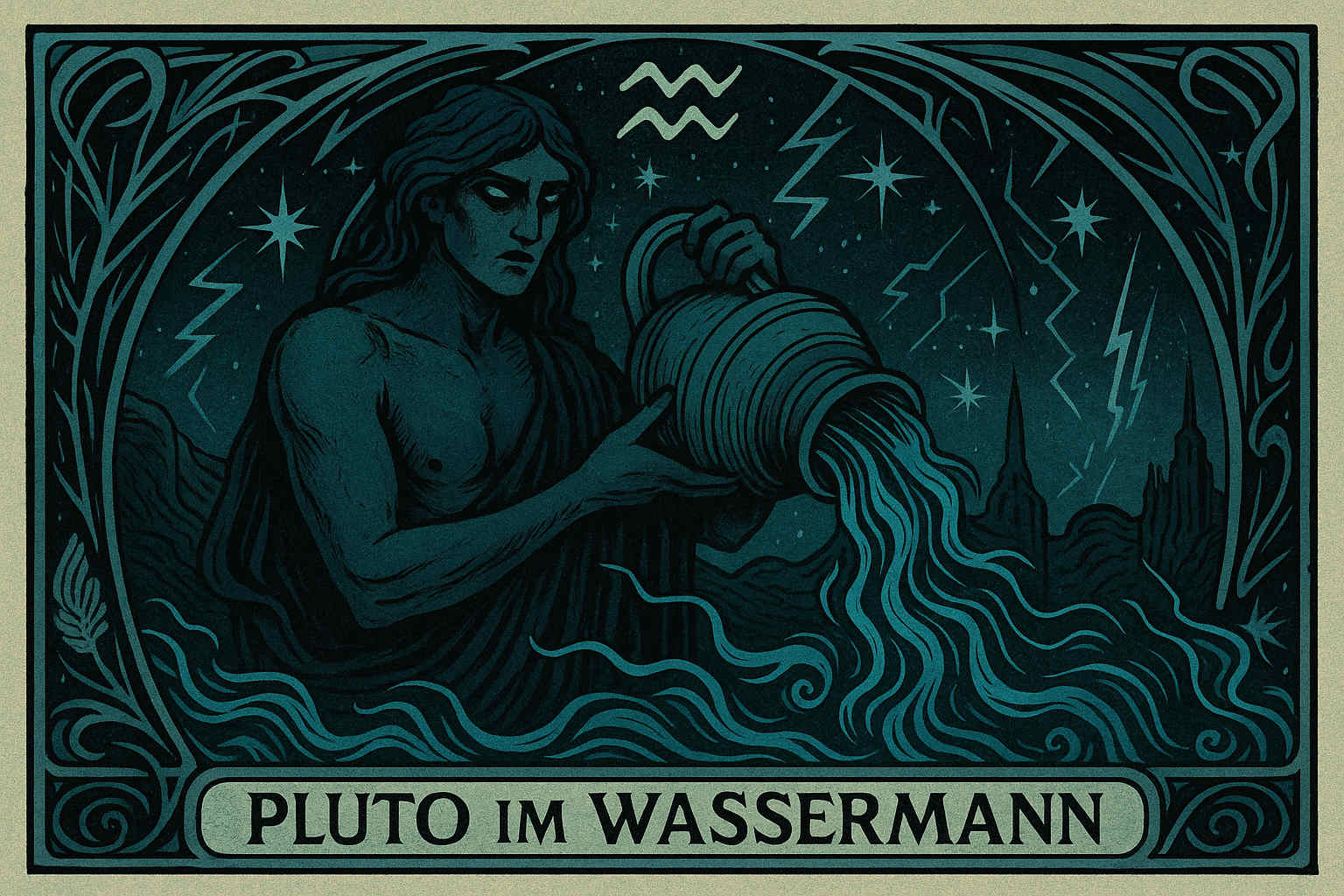 Pluto im Wassermann