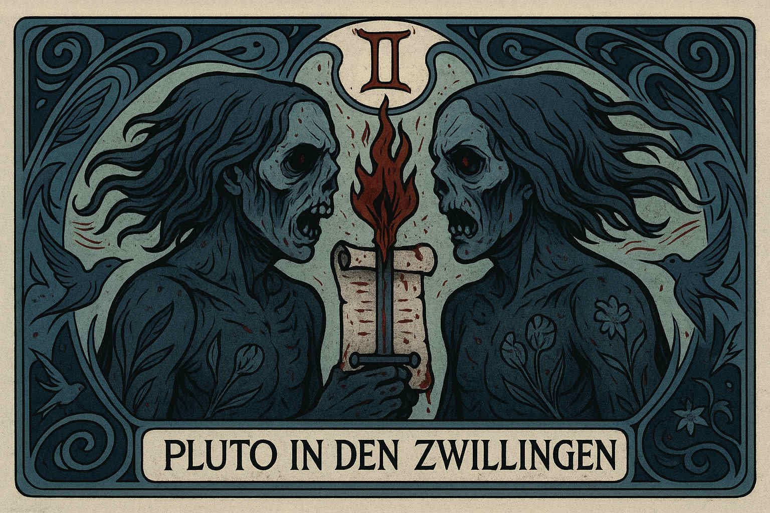 Pluto in den Zwillingen
