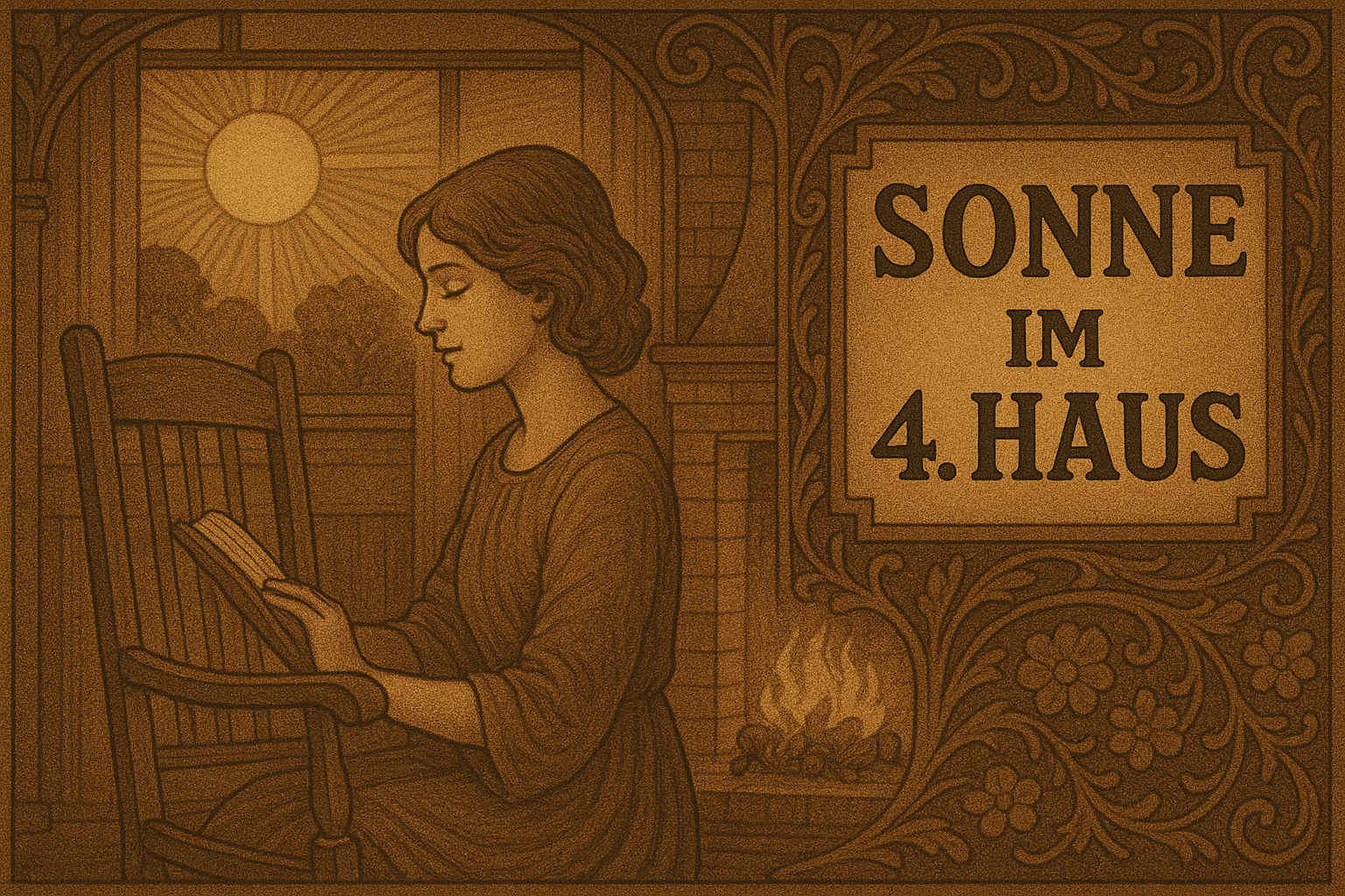 Sonne im Vierten Haus – Das Licht der Wurzeln Sonne im vierten Haus