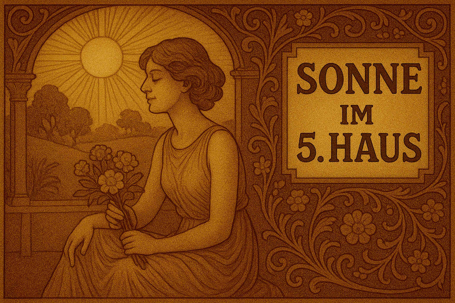 Sonne im Fünften Haus – Das Licht der Kreativität und Selbstentfaltung Die SOnne im fünften Haus