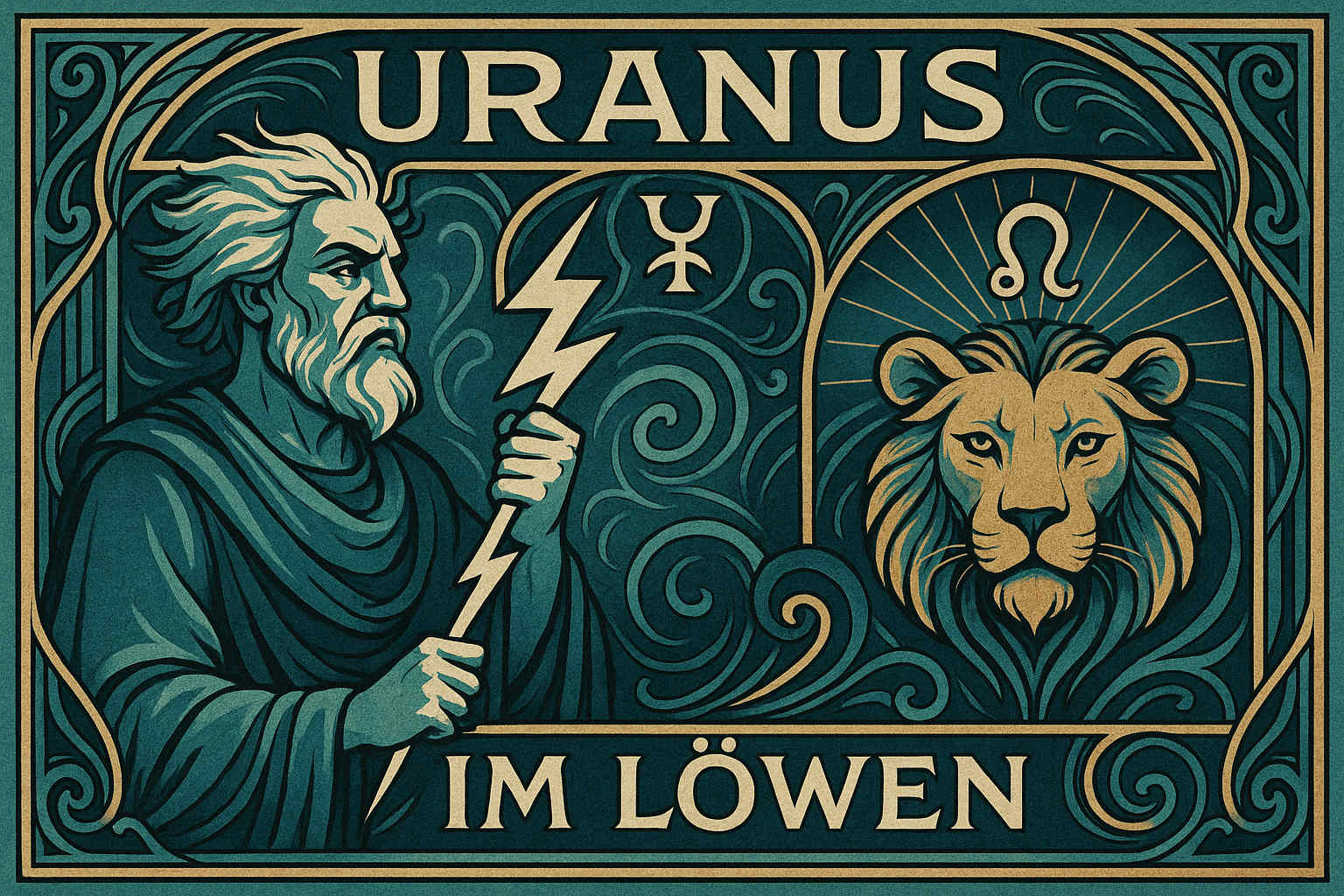 Uranus im Löwen - Revolution der Kreativität und Macht. Uranus im Löwen