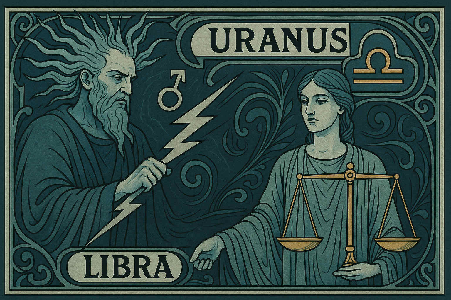 Uranus in Waage