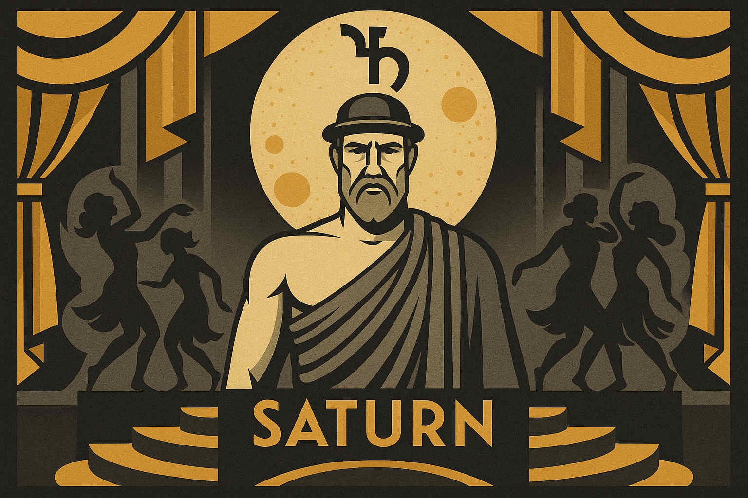 Saturn im fünften Haus