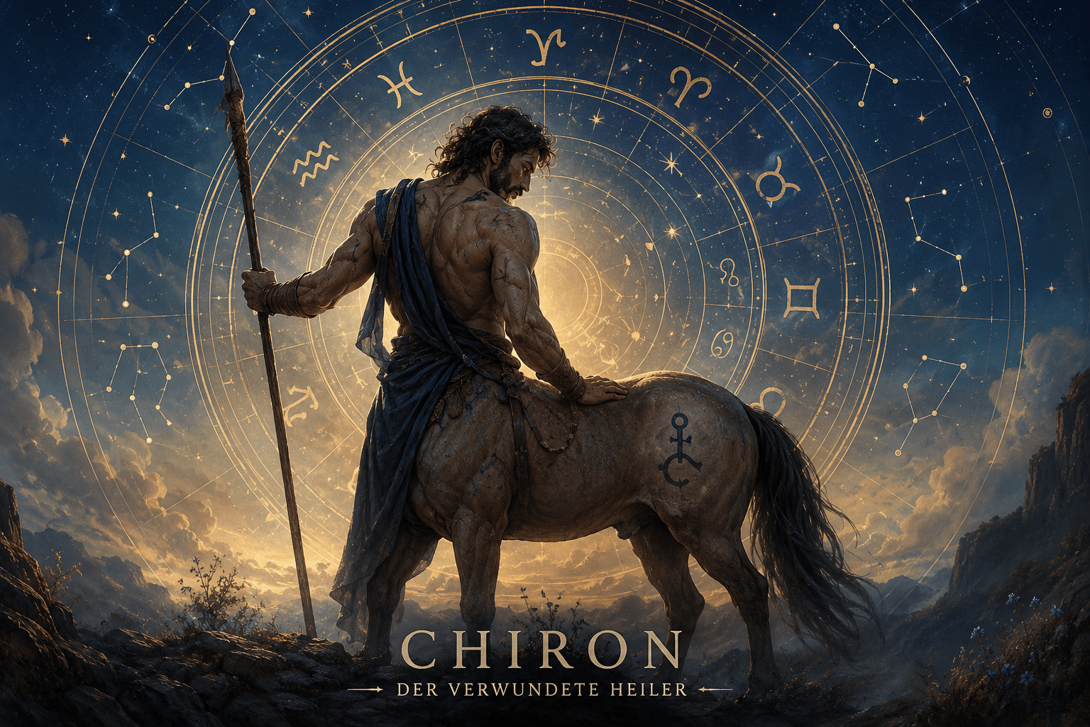 Chiron in den Zeichen